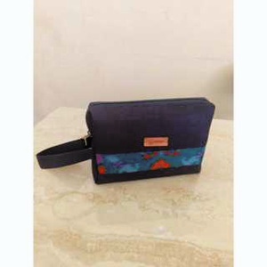 UWAISGEN Zidni Pouch Kanvas Endek Etnik Bali Handmade