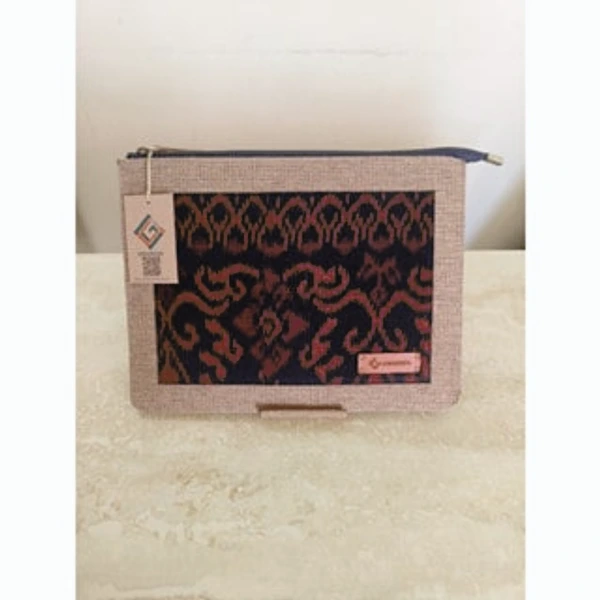 UWAISGEN Tas Laptop Labis Bag 12 inchi Goni Endek Etnik Bali Handmade