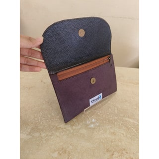 UwaisGen Dompet Passport Suede Handmade