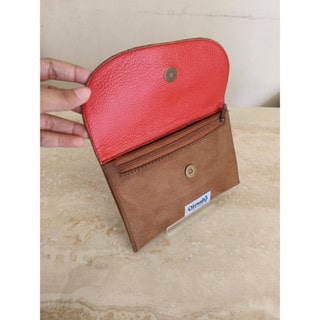 UwaisGen Dompet Passport Suede Handmade