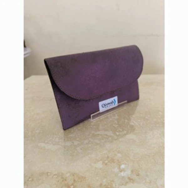 UWAISGEN Dompet Passport Suede Handmade