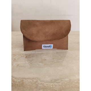 UwaisGen Dompet Passport Suede Handmade