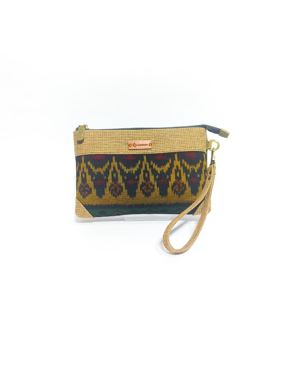 UWAISGEN Pouch Unisex Tas Endek Etnik Bali Handmade Cano Bag