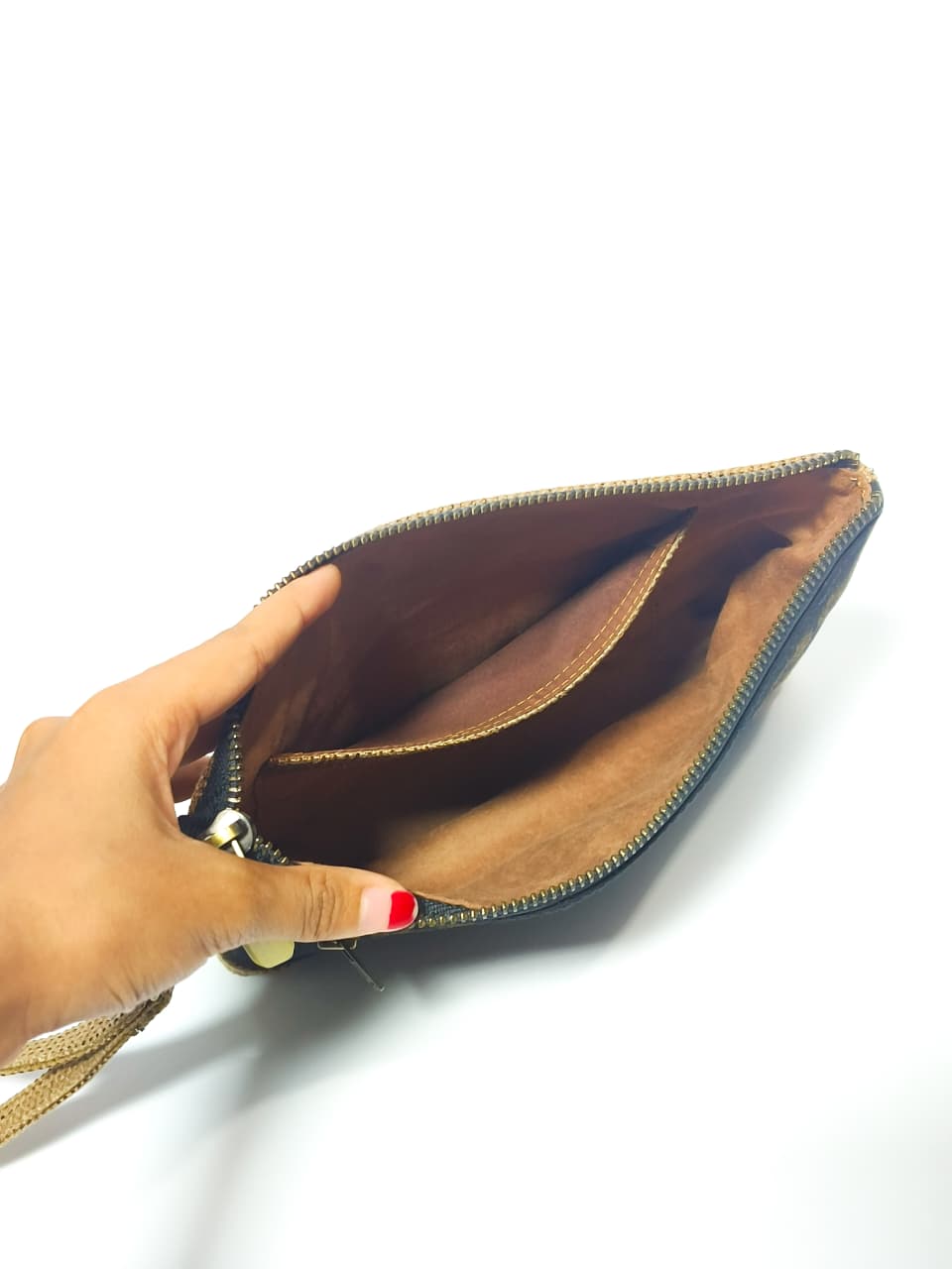 UWAISGEN Pouch Unisex Tas Endek Etnik Bali Handmade Cano Bag