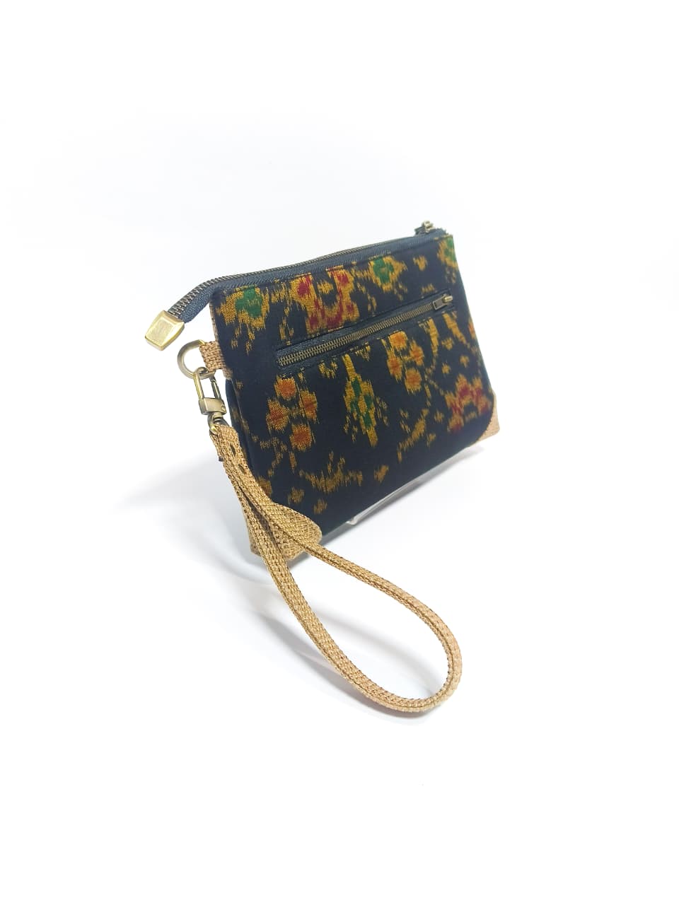 UWAISGEN Pouch Unisex Tas Endek Etnik Bali Handmade Cano Bag