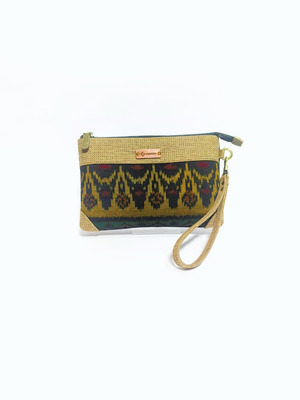 UWAISGEN Pouch Unisex Tas Endek Etnik Bali Handmade Cano Bag