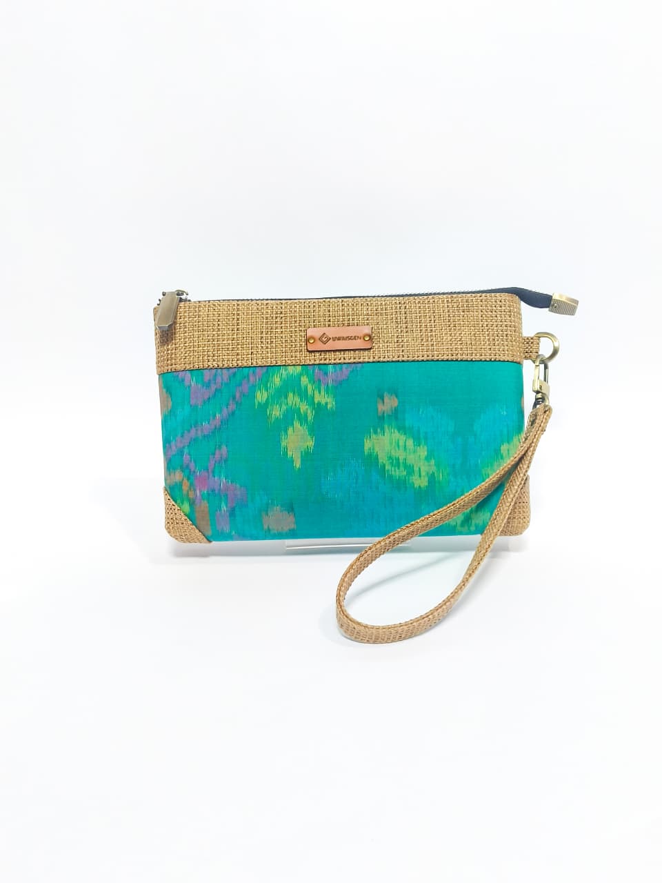 UWAISGEN Pouch Unisex Tas Endek Etnik Bali Handmade Cano Bag