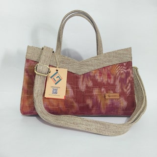 UwaisGen Fyra Bag Tenun Endek Handmade