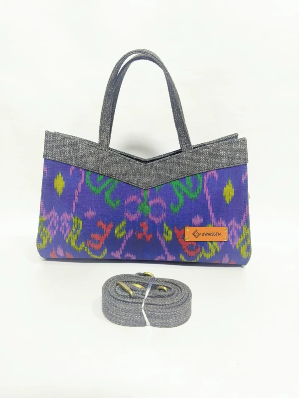 UWAISGEN Tas Wanita Goni Tenun Endek Etnik Bali Handmade Fyra Bag