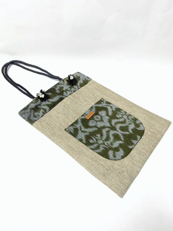 UWAISGEN Totebag Bali Tas Endek Etnik Bali Handmade Uwais Totebag