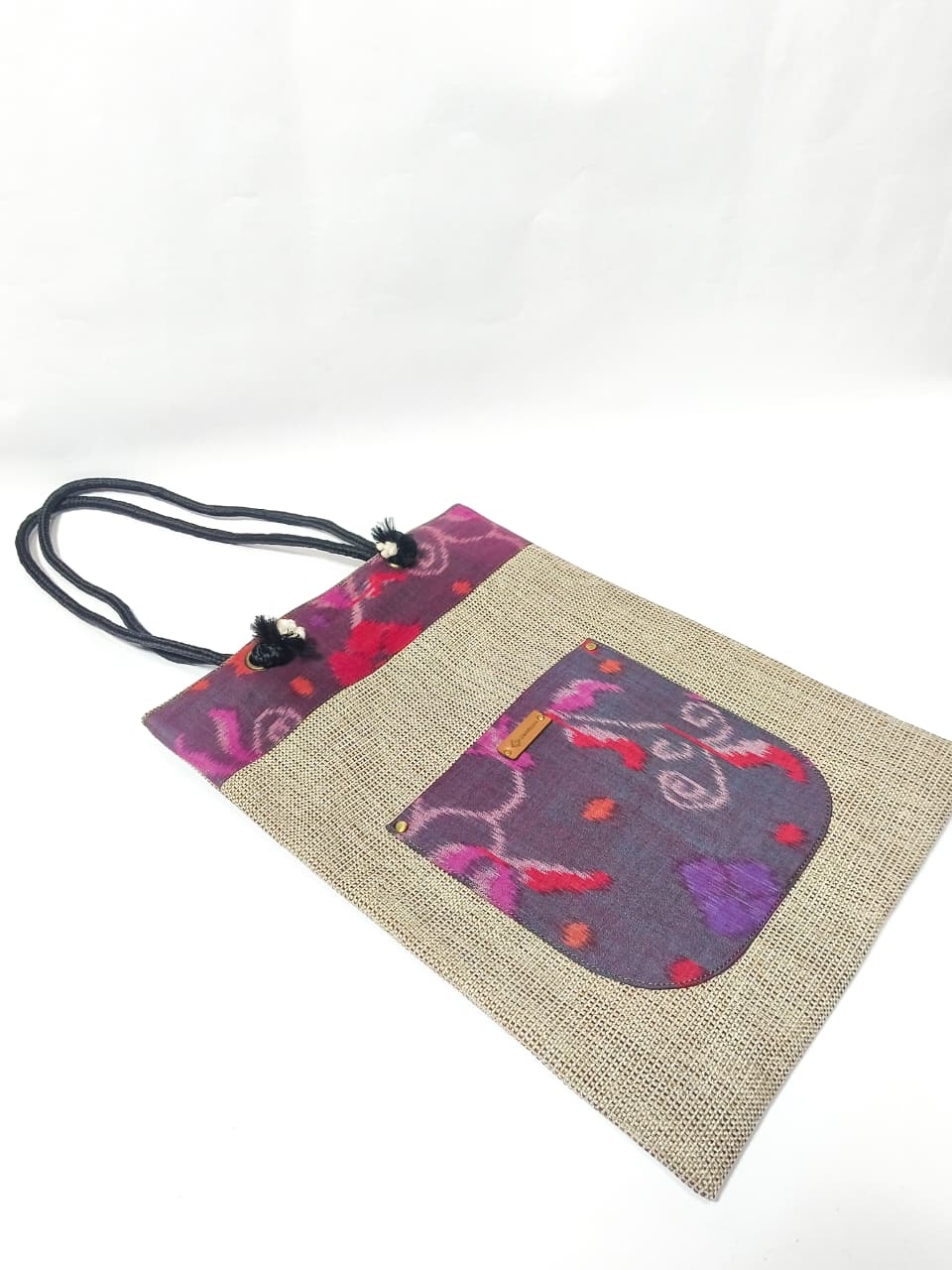 UWAISGEN Totebag Bali Tas Endek Etnik Bali Handmade Uwais Totebag
