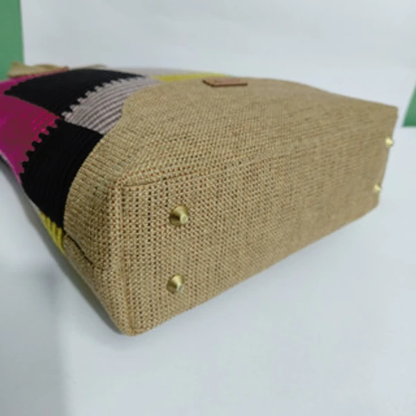 UWAISGEN Hafsha Bag Besar Goni Tenun Endek Handmade