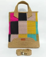 UWAISGEN Hafsha Bag Besar Goni Tenun Endek Handmade