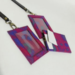 UWAISGEN Souvenir Nametag/Lanyard Simcard Endek Etnik Bali Handmade