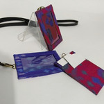 UWAISGEN Souvenir Nametag/Lanyard Simcard Endek Etnik Bali Handmade