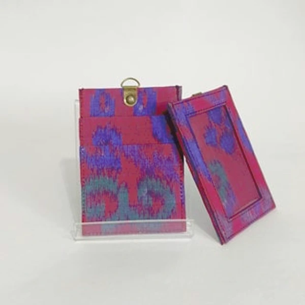 UWAISGEN Souvenir Nametag/Lanyard Simcard Endek Etnik Bali Handmade