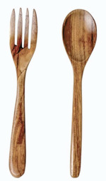 Woodeco Hampers Teak Woodeen Tablewere