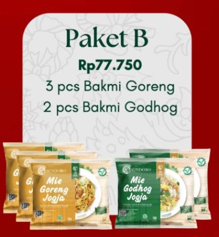 Bakmi Jogja Sundoro Paket hampers B