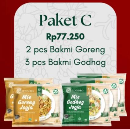 Bakmi Jogja Sundoro Paket hampers C