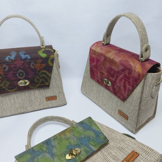 UwaisGen Saffana Bag Tenun Endek Handmade