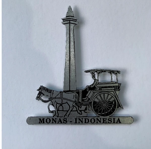 Magnet Kulkas Motif Tugu