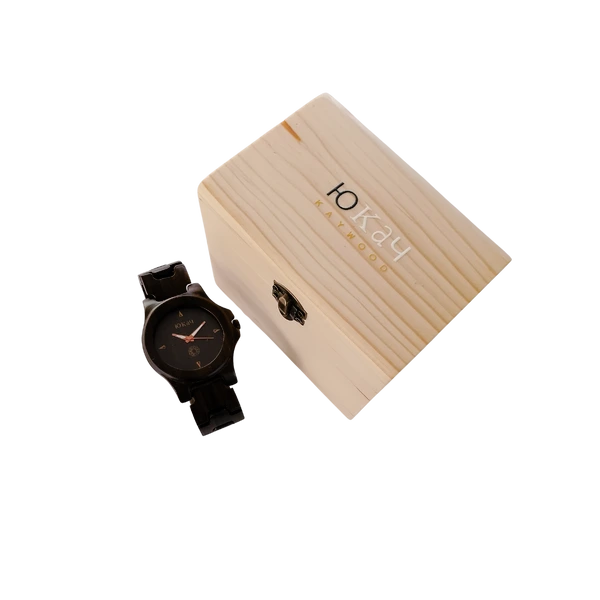 Jamtangan kayu unisex Caraka Sono