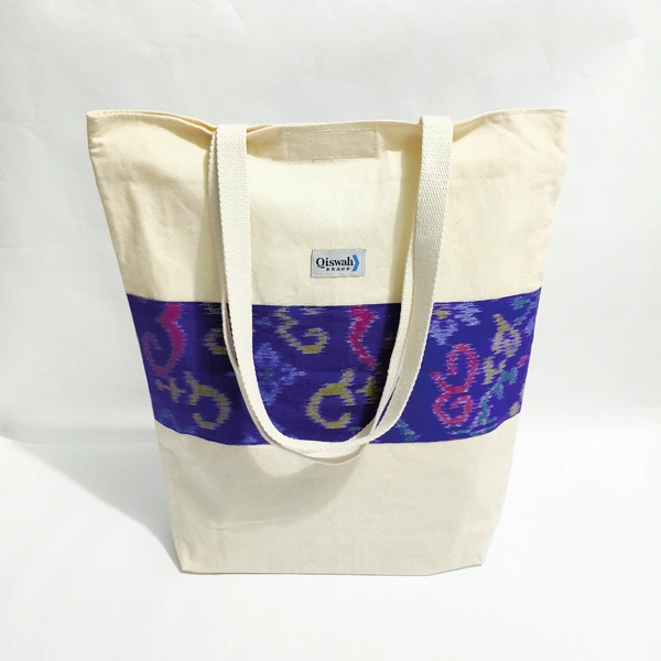UWAISGEN Dhea Totebag Blacu Endek Etnik Bali Handmade