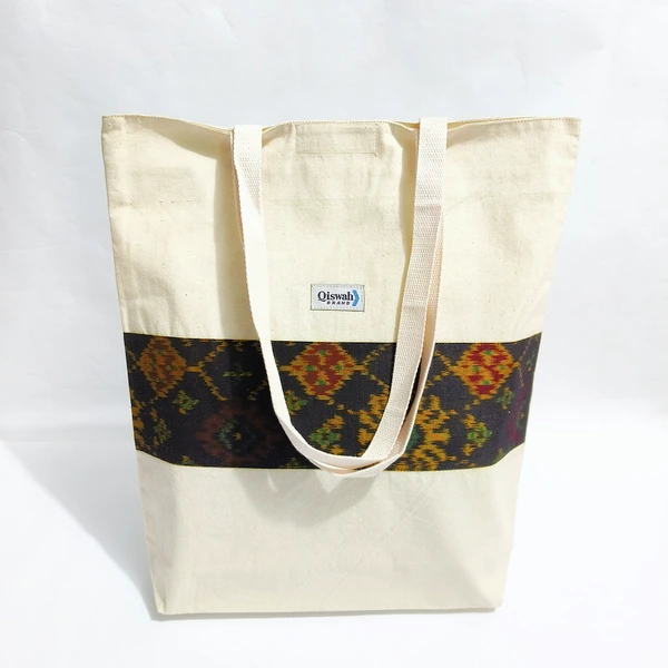 UWAISGEN Dhea Totebag Blacu Endek Etnik Bali Handmade