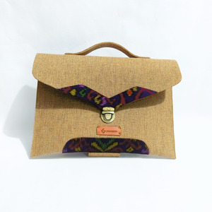 UWAISGEN Tas Laptop Anvlope Jinjing Tenun Endek Etnik Bali Handmade