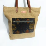 UWAISGEN Totebag Goni Endek Etnik Bali Hadmade Estu Bag