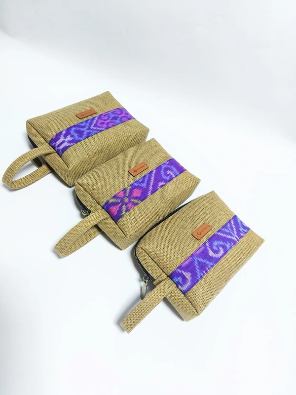 UWAISGEN Zidni Pouch Goni Endek Souvenir Etnik Bali Handmade