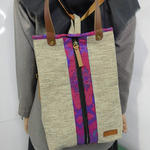 UWAISGEN Tas Punggung Fathur Bag Tenun Endek Etnik Bali Handmade