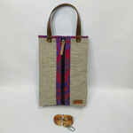 UWAISGEN Tas Punggung Fathur Bag Tenun Endek Etnik Bali Handmade