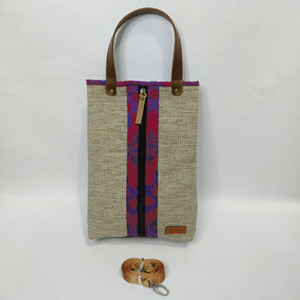 UWAISGEN Tas Punggung Fathur Bag Tenun Endek Etnik Bali Handmade