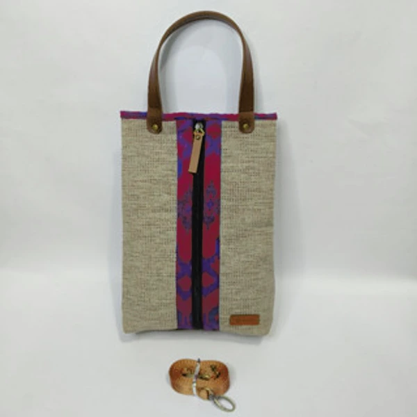UWAISGEN Tas Punggung Fathur Bag Tenun Endek Etnik Bali Handmade