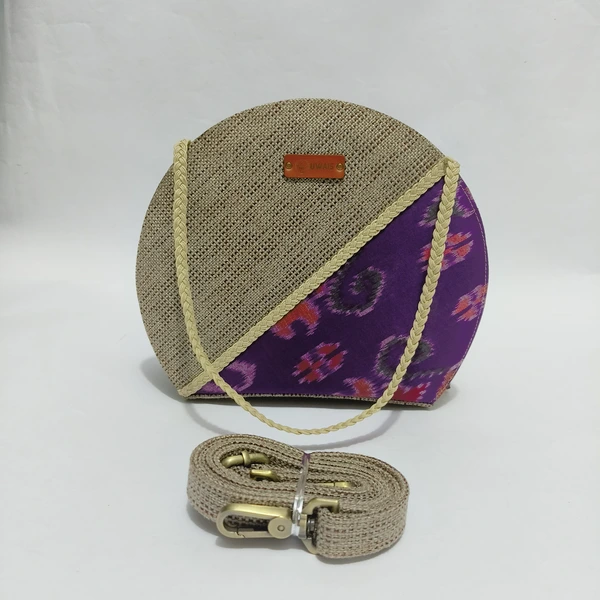 UWAISGEN Tas Selempang Wanita Basma Bag Goni Tenun Endek Etnik Bali Handmade