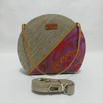 UWAISGEN Tas Selempang Wanita Basma Bag Goni Tenun Endek Etnik Bali Handmade