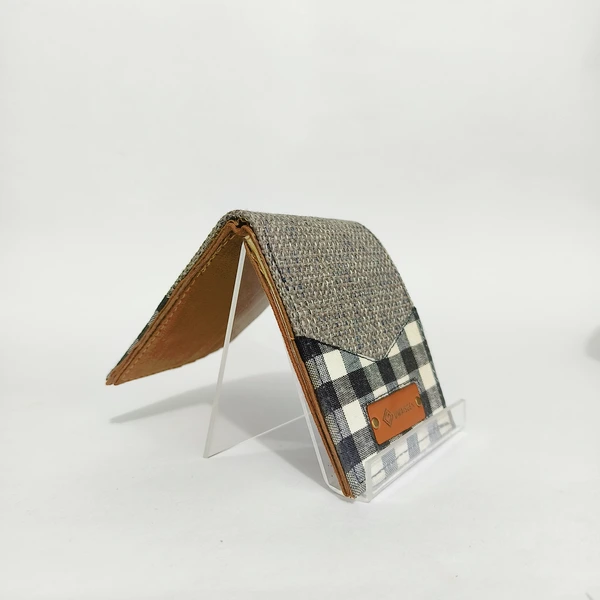 UWAISGEN Dompet Saku Pria Goni Kain Poleng Etnk Bali Handmade