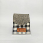 UWAISGEN Dompet Saku Pria Goni Kain Poleng Etnk Bali Handmade