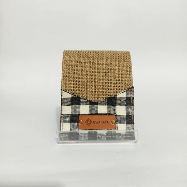 UWAISGEN Dompet Saku Pria Goni Kain Poleng Etnk Bali Handmade