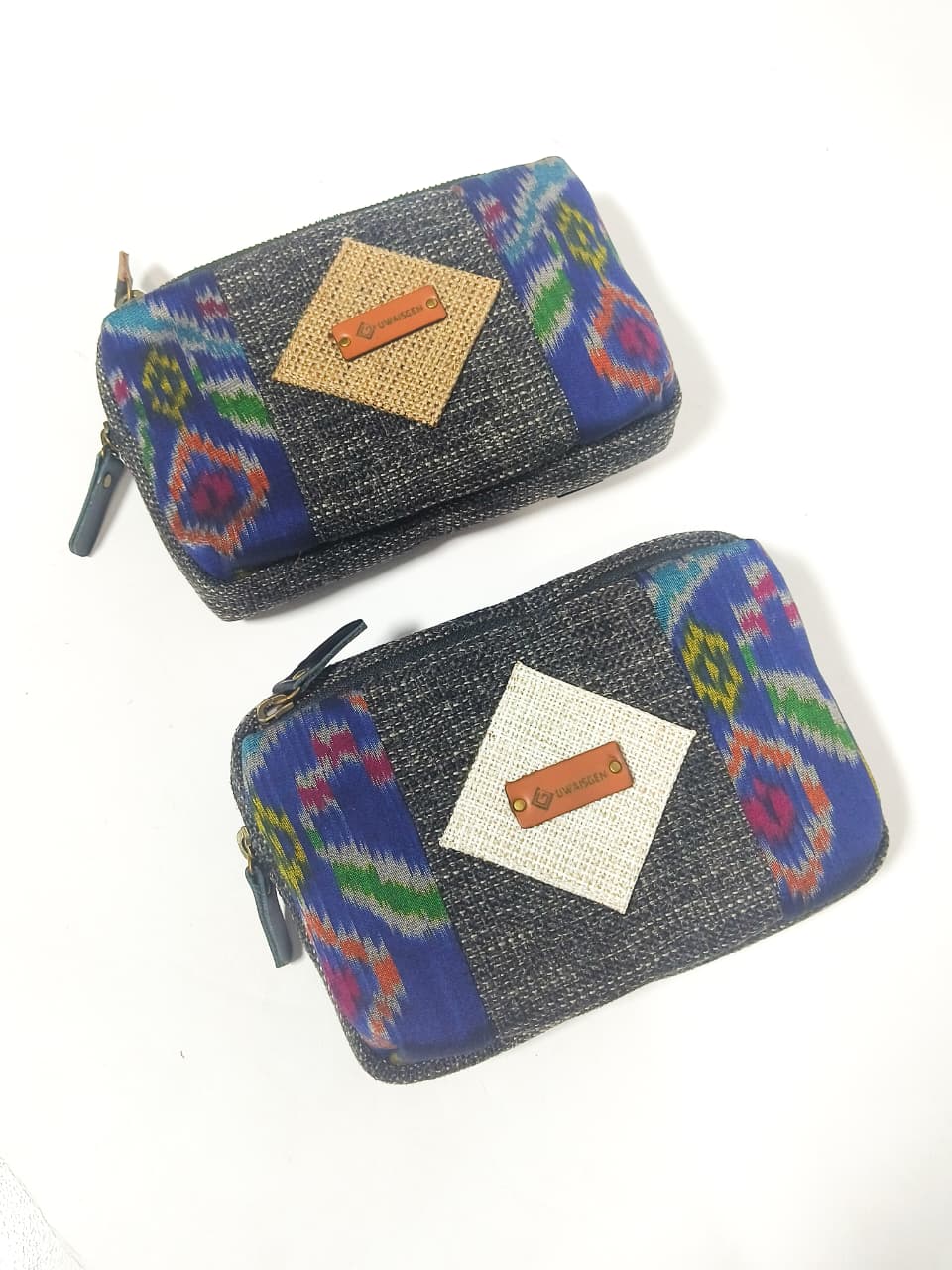 UWAISGEN Tas Selempang Wanita Goni Endek Etnik Bali Handmade Viktoria Slingbag