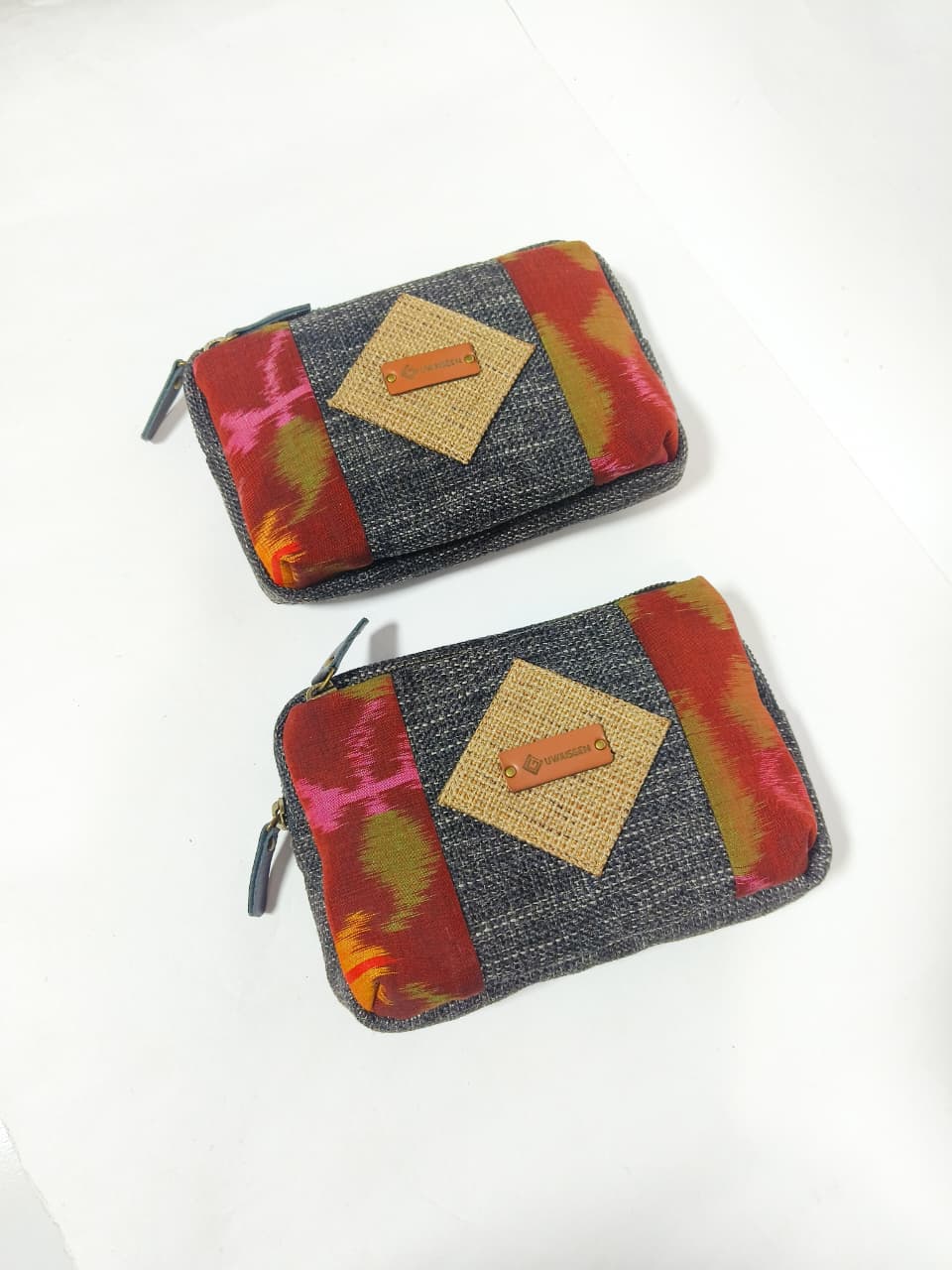 UWAISGEN Tas Selempang Wanita Goni Endek Etnik Bali Handmade Viktoria Slingbag