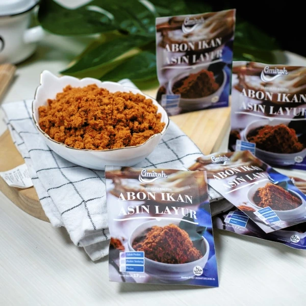 Abon Ikan Asin Layur (85 Gram)