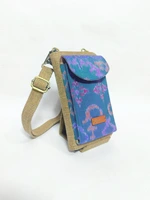 UWAISGEN Tas Selempang Goni Endek Etnik Bali Handmade Eva Slingbag
