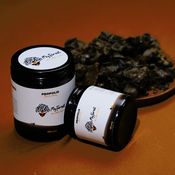 (Madu  Propolis) My Forest Propolis Black Honey 300 grm