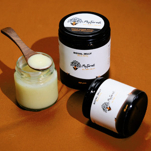 (Madu  Royal Jelly) My Forest Royal Jelly Black Honey 300 grm