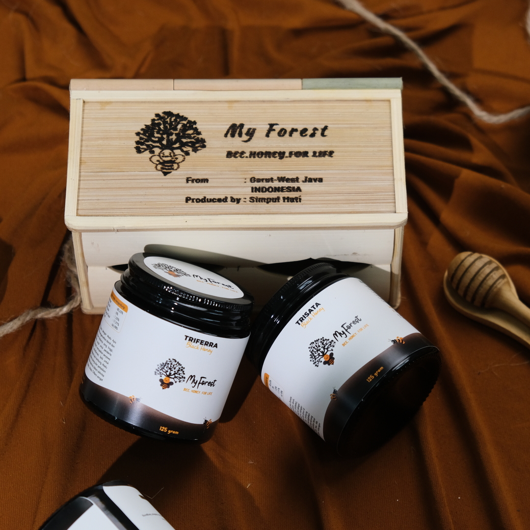 Hampers Paket My Forest Black Honey 2 Variant 125 grm