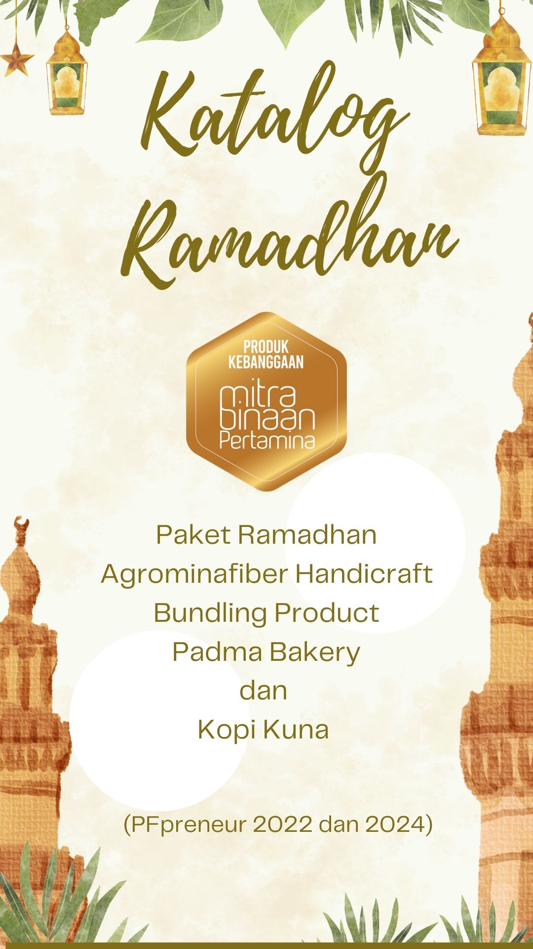 Paket Ramadhan Agrominafiber Handicraft Bundling Product Padma Bakery dan  Kopi Kuna