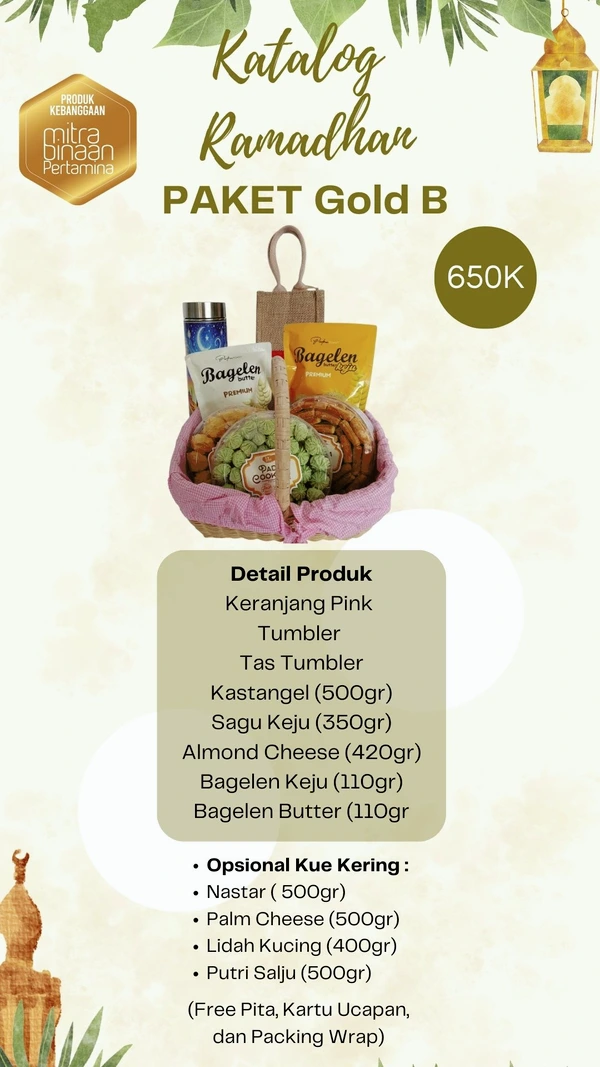Paket Ramadhan Agrominafiber Handicraft Bundling Product Padma Bakery dan  Kopi Kuna