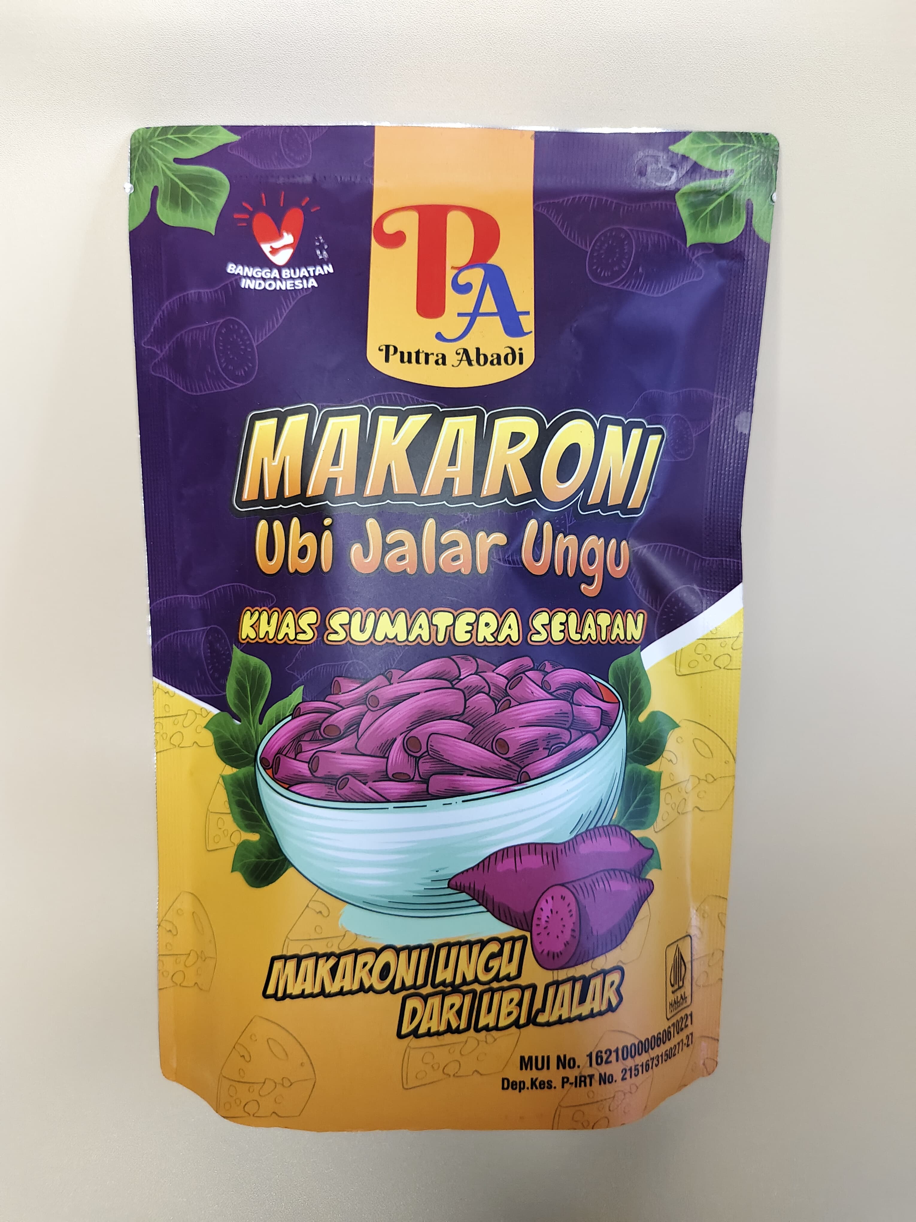 Makaroni Ubi Ungu